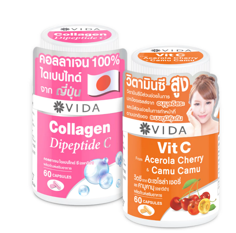 VIDA Collagen Dipeptide C คอลลาเจนไดเปปไทด์ญี่ปุ่น